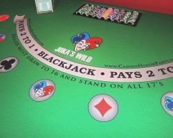 Blackjack Table Rental